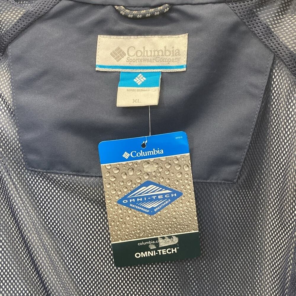 Columbia Ladies Double Pocket Rain Jacket Size XL - Picture 6 of 9